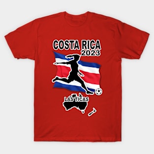 Costa Rica Womens World Cup Football Soccer Team 2023 T-Shirt